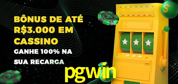 pgwin melhor bônus de depósito